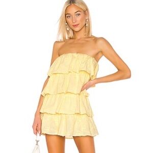 Tularosa strapless dress